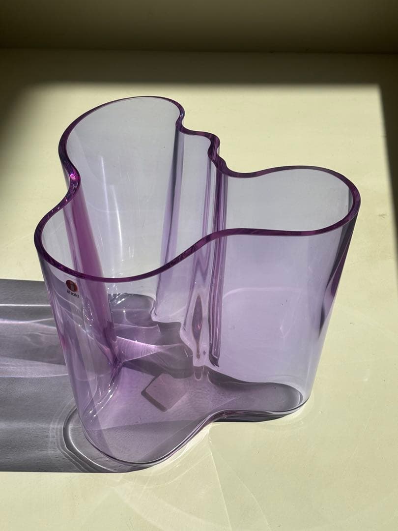 イッタラ アルヴァ　アアルト　ベース　アメジスト　限定品　160mm