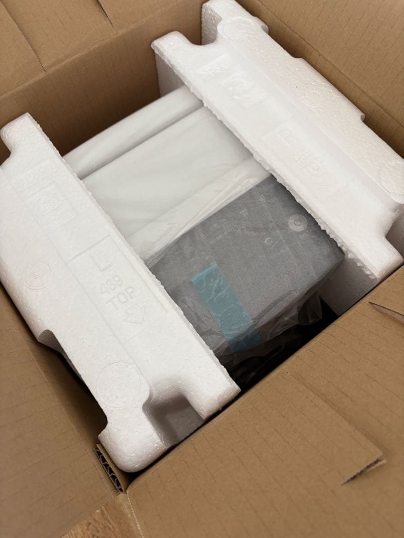 【新品未使用】SHARP KI-PS40-W 空気清浄機 箱付き