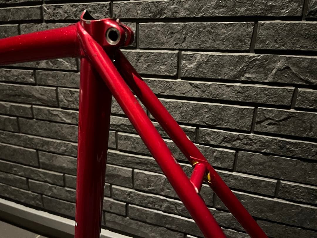 【ぶりゃい】georama njs フレームセット BB付き ピスト 競輪