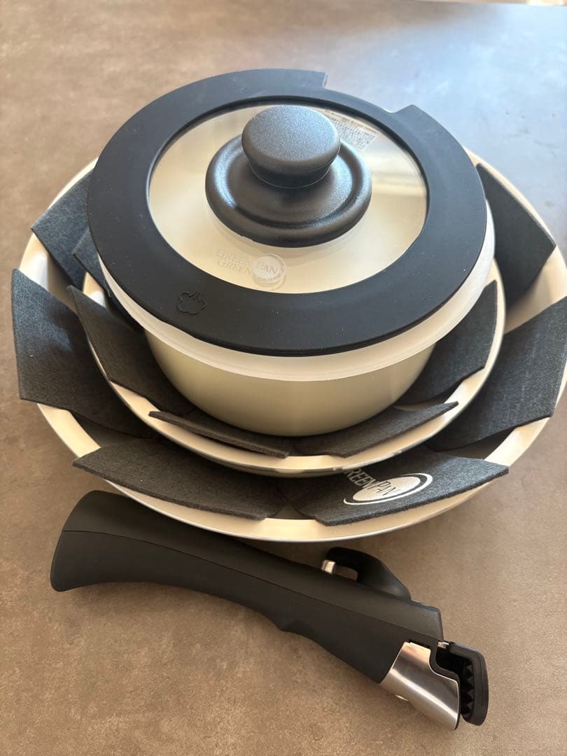 グリーンパン クリックシェフ8点セット(新品未使用)