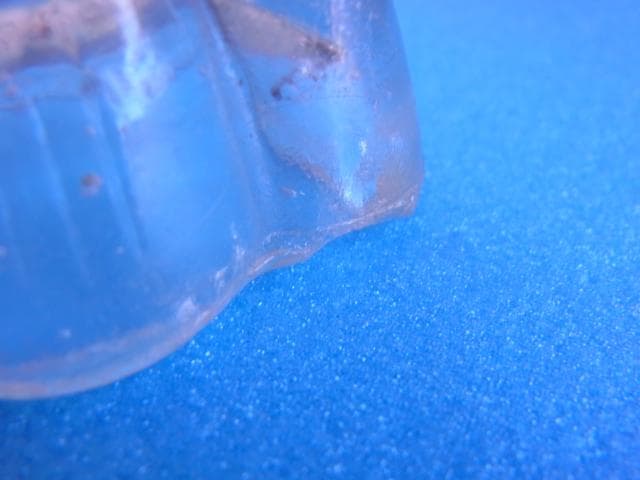 戦前　金魚型　ガラス　ぺろぺろ　とろとろ　古い菓子型　昭和初期　大正　型吹き