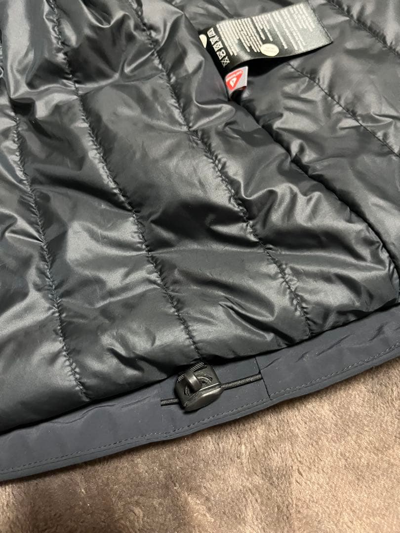 美品 UBR UBER パーカー Lサイズ ネイビー