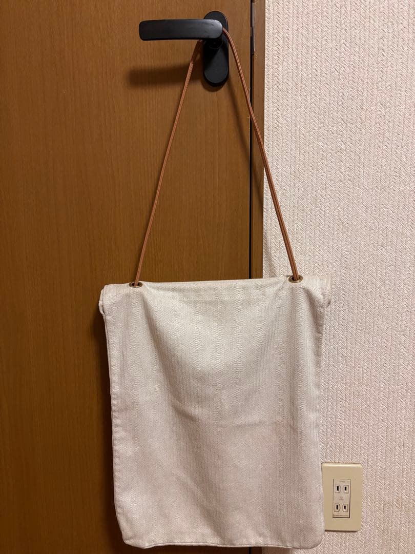 HERMÈS SELLIER エコバッグ ベージュ