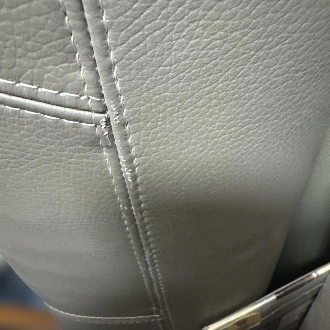 ① 浜本工芸 レザーソファ 浜本工芸 本革張りソファ ３人掛け用