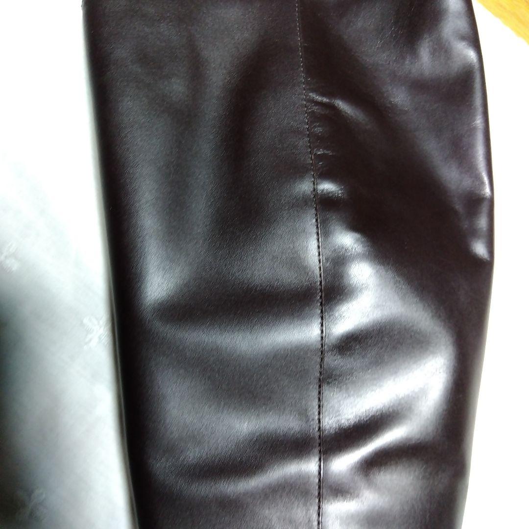 ODETTE E ODILE　ダークブラウン ロングブーツ 24cm　新品未使用