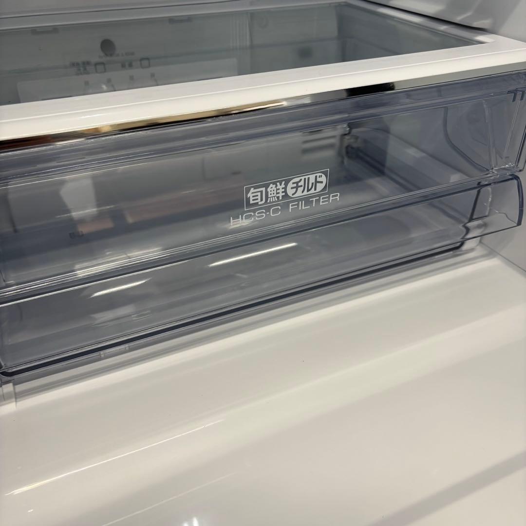 551⭕️未使用展示品　冷蔵庫　AQUA　大型　375㍑　木目調　綺麗　設置無料