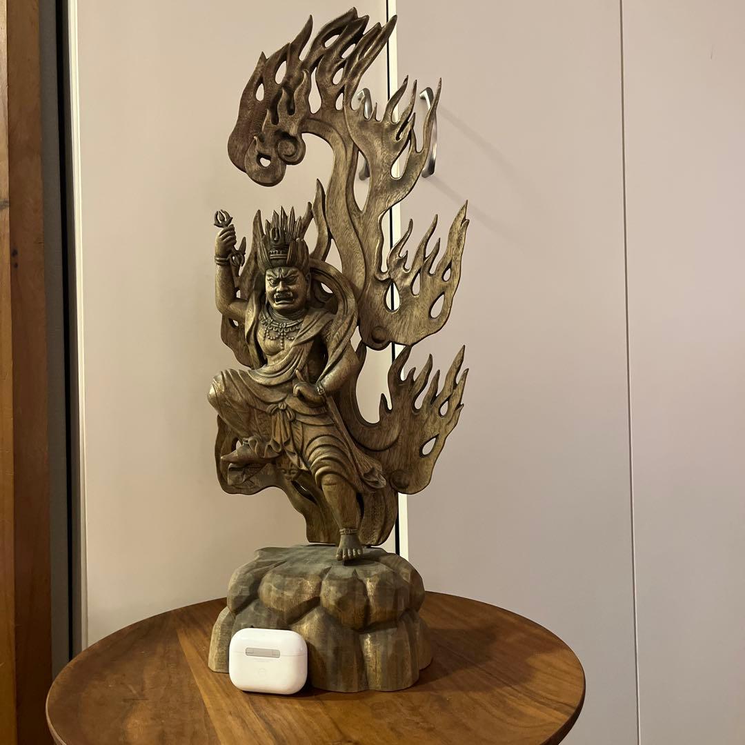 蔵王権現 52cm 井波彫刻