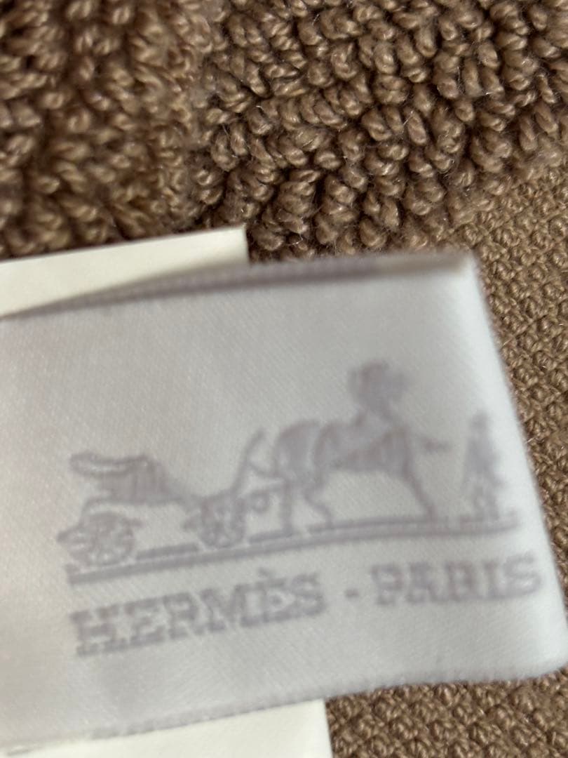 Hermès ベージュ バスマット