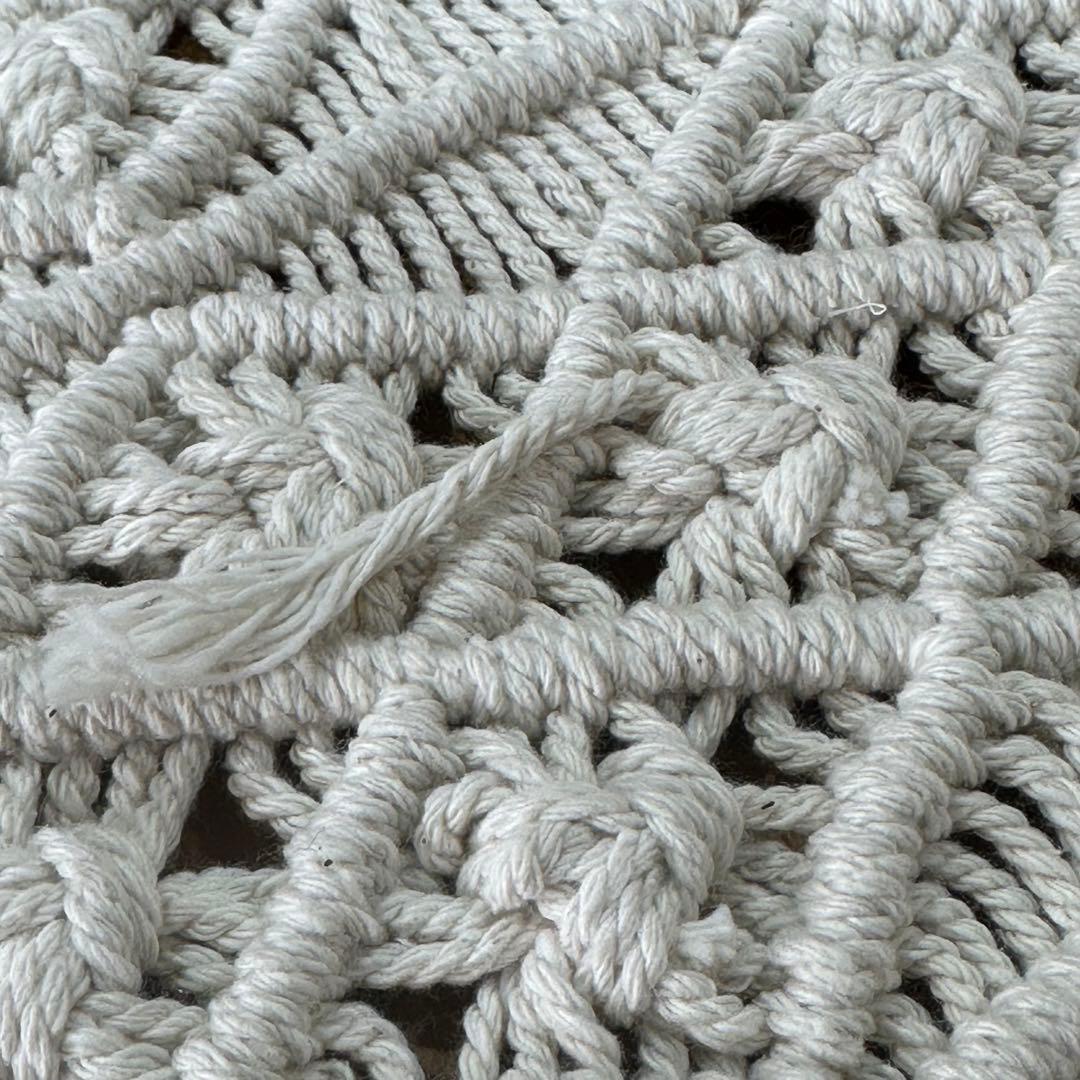 【訳あり】バリ島マクラメテーブルランナー約175cm 通常27,500円が