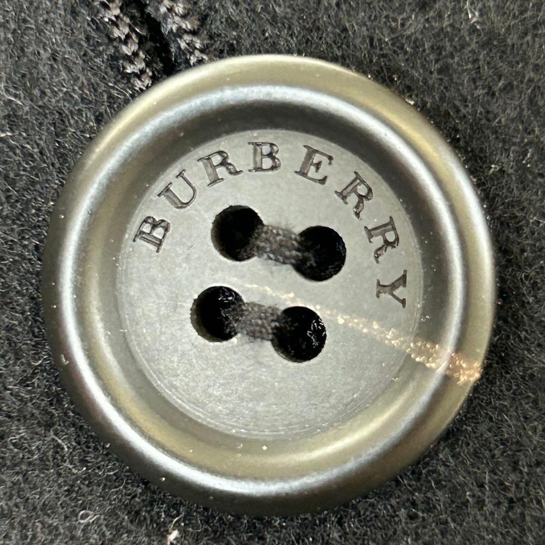 バーバリーロンドン ダブルフェイス ウール カシミヤ コート L ノバチェック