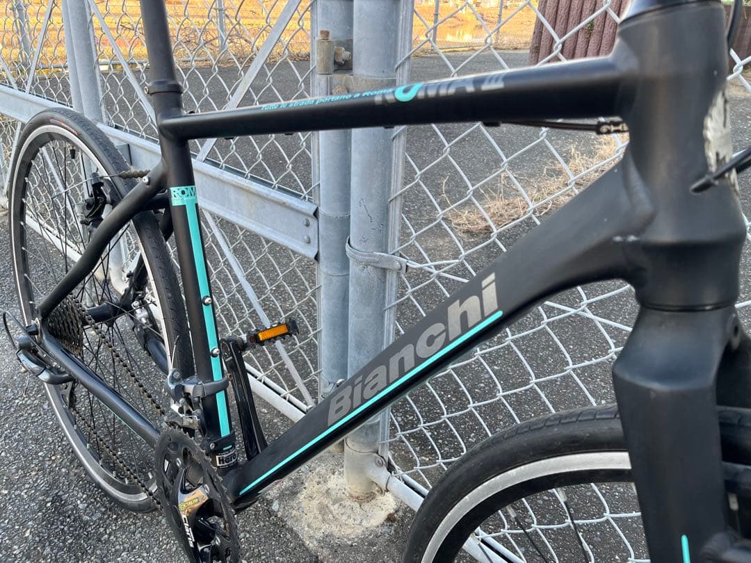 bianchi ROMA3 サイズ50 ブルホーンカスタム　claris