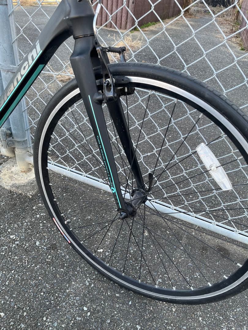 bianchi ROMA3 サイズ50 ブルホーンカスタム　claris