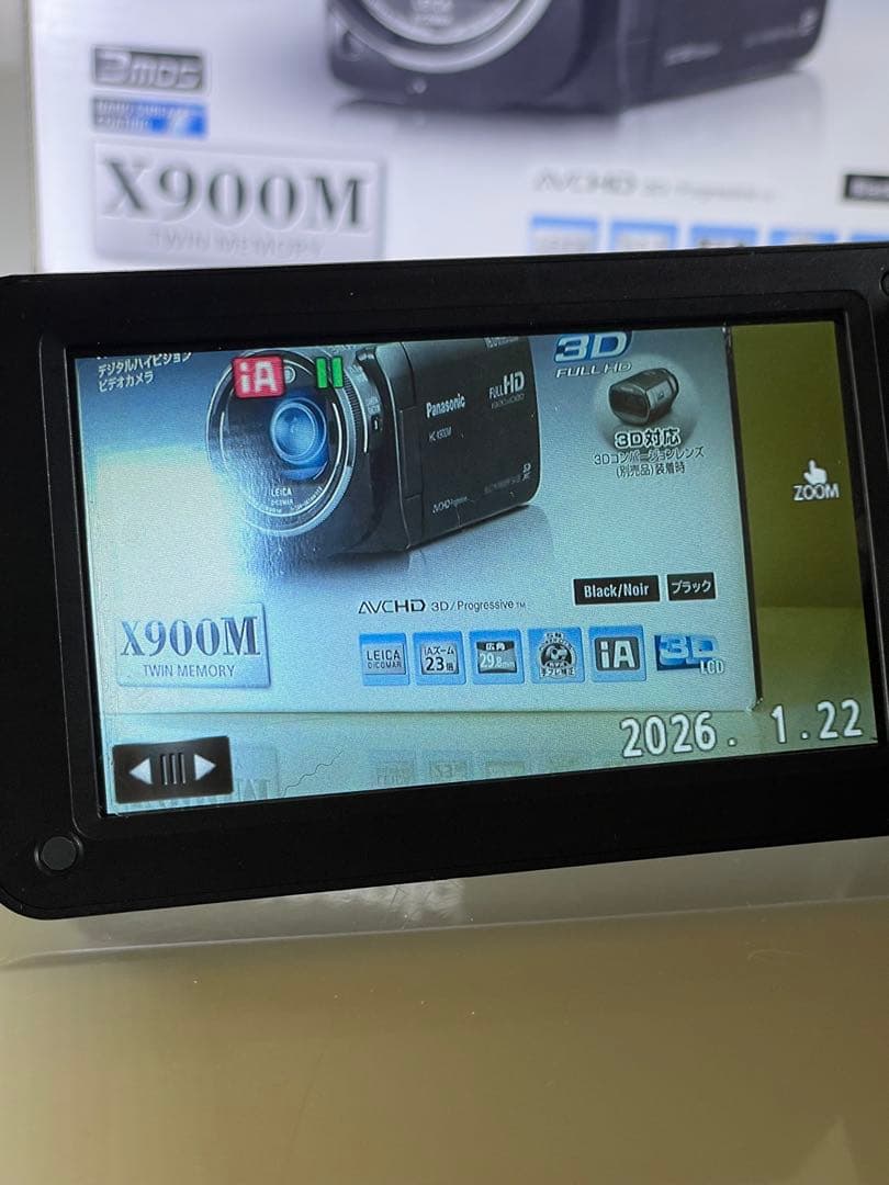 【ジャンク品】完動品Panasonic HC-X900M ビデオカメラ 64GB