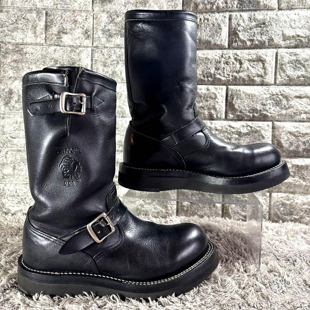 美品❣️ チペワ 27863 廃番 エンジニアブーツ USA製 ビブラムソール