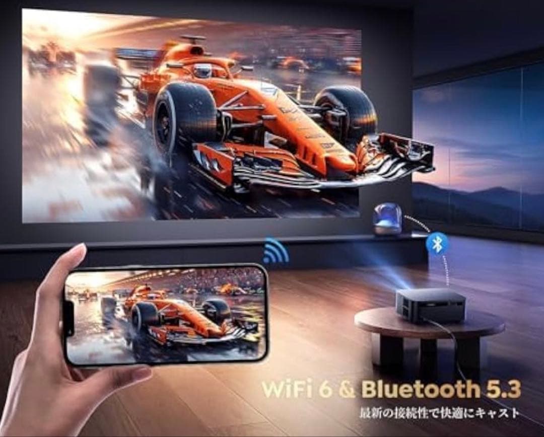 Google TV搭載プロジェクター 1500ANSI オーオフォーカス　新品