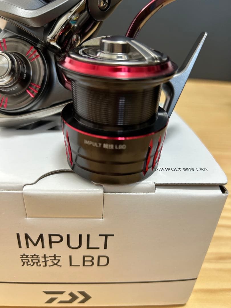 2/8まで限定値下げ　早い者勝ち　ダイワ　インパルト競技　替スプール付き