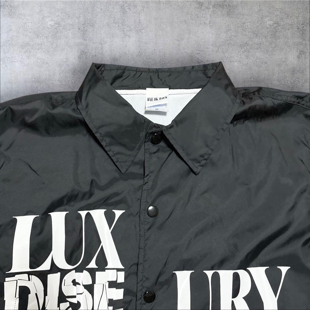 ONE OK ROCK ライブ　バンド　コーチジャケット　ブラック