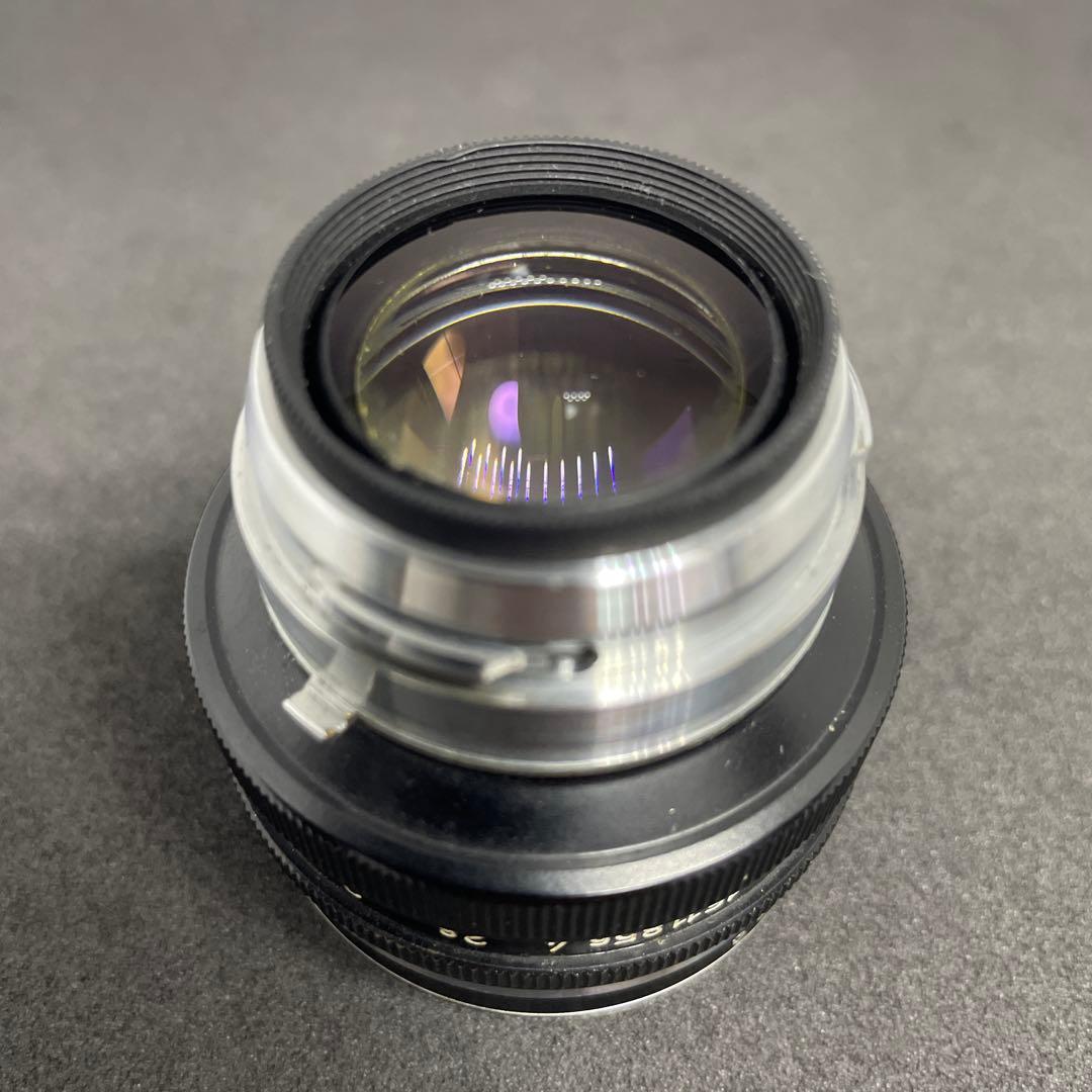 ニコン S ／ NIKKOR-SC 5cm F1.4 ／後塗りブラック OH済み