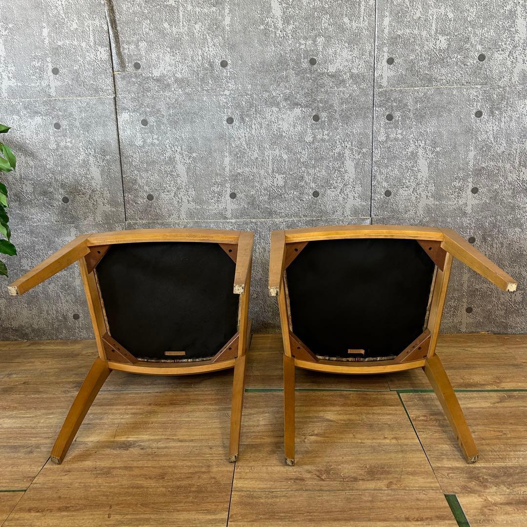 ꧁カリモク家具 karimoku꧂ダイニングチェア2脚 食卓椅子 いす イス