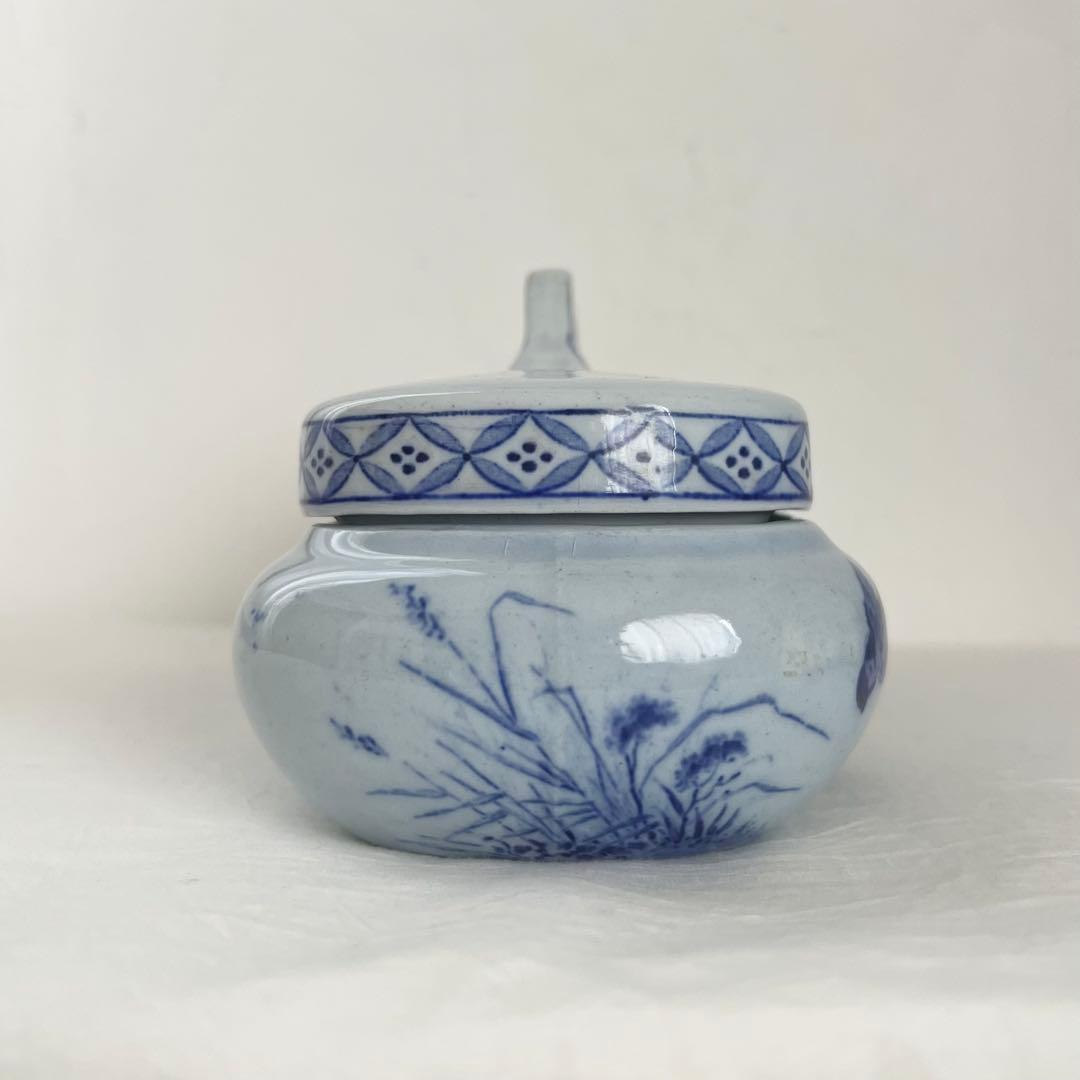 専用　クレイユモントロー Creil Montereau 花鳥 歯ブラシケース