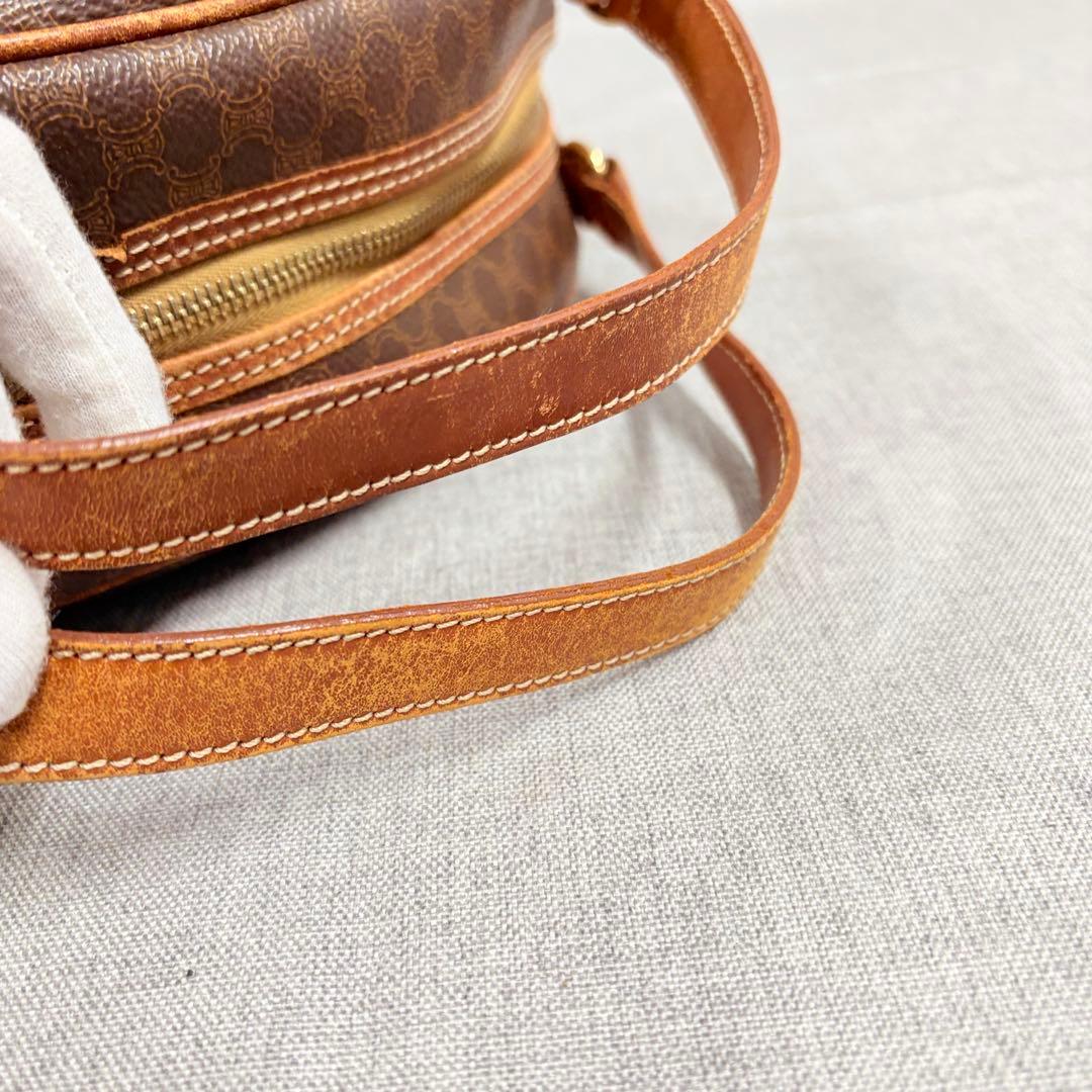 CELINE セリーヌ マカダム ハンドバッグ トリオンフ PVC ヴィンテージ