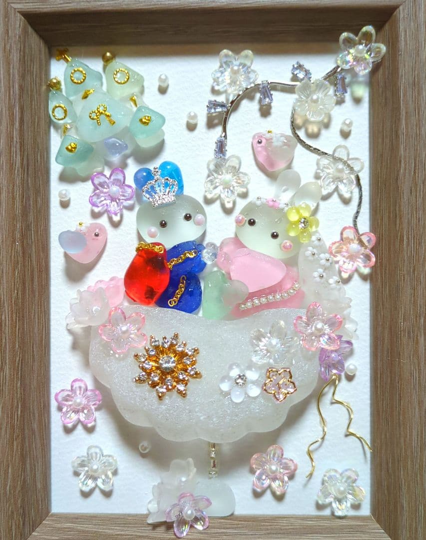 シーグラスアート　たかりん様ご確認用