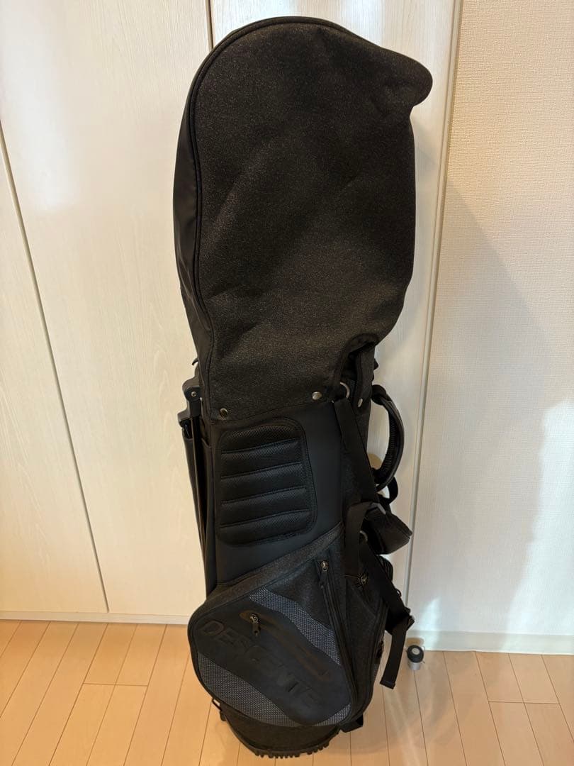 DESCENTE デサント ブラック ゴルフバッグ・キャディバッグ