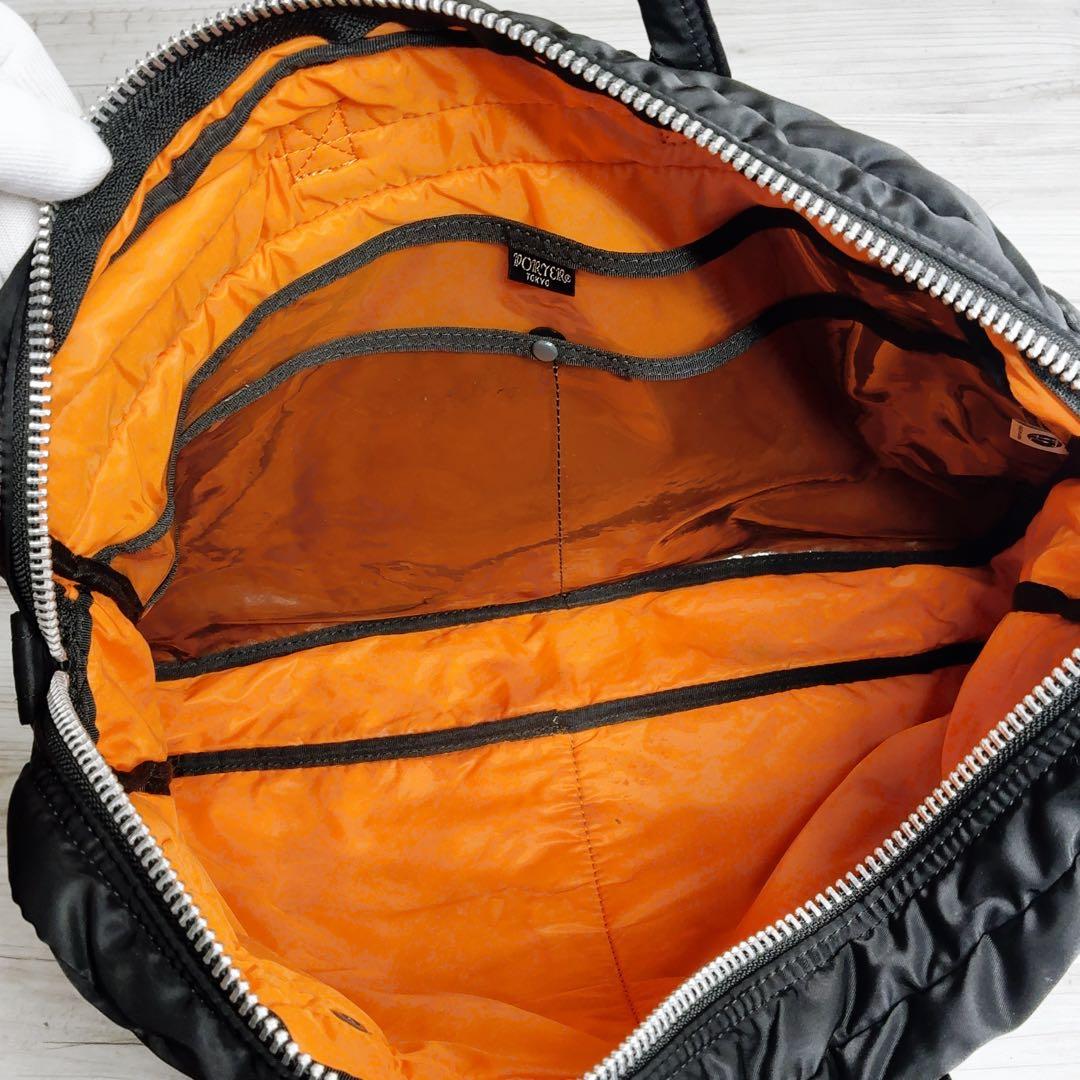 PORTER タンカー ブリーフケース ブラック ナイロン 黒 通勤 A4 通学