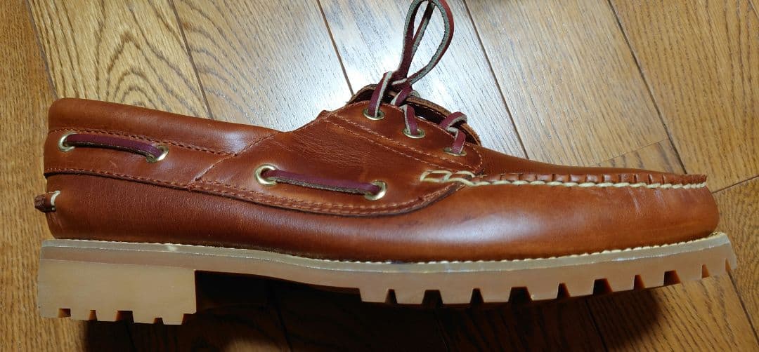 【新品】REGAL COUNTRY デッキシューズ（27）3eye〈JE38〉茶