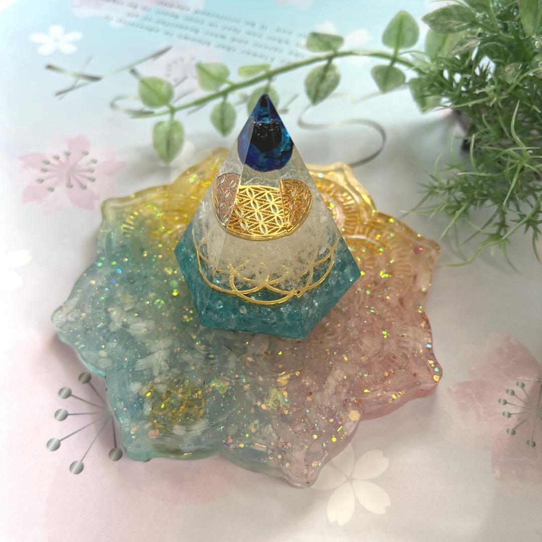 金隠師　オルゴナイト　3点