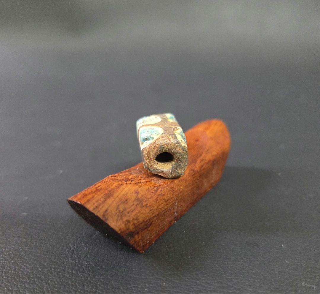 796とんぼ玉　蜻蛉玉　貼眼扁方玉　骨董　貴重　珍品 ！