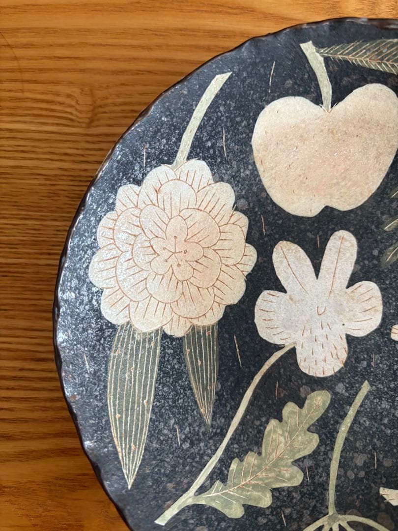 鹿児島睦 正規品 初期作品 刻印 プレート 20cm うさぎ