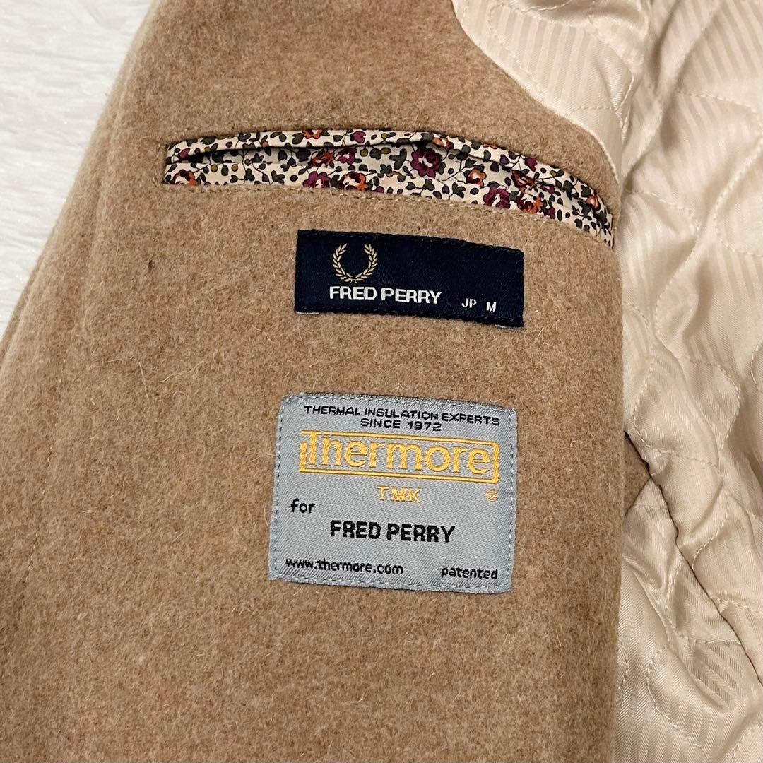 【日本限定】フレッドペリー ダッフルコート メンズ Thermore Mサイズ