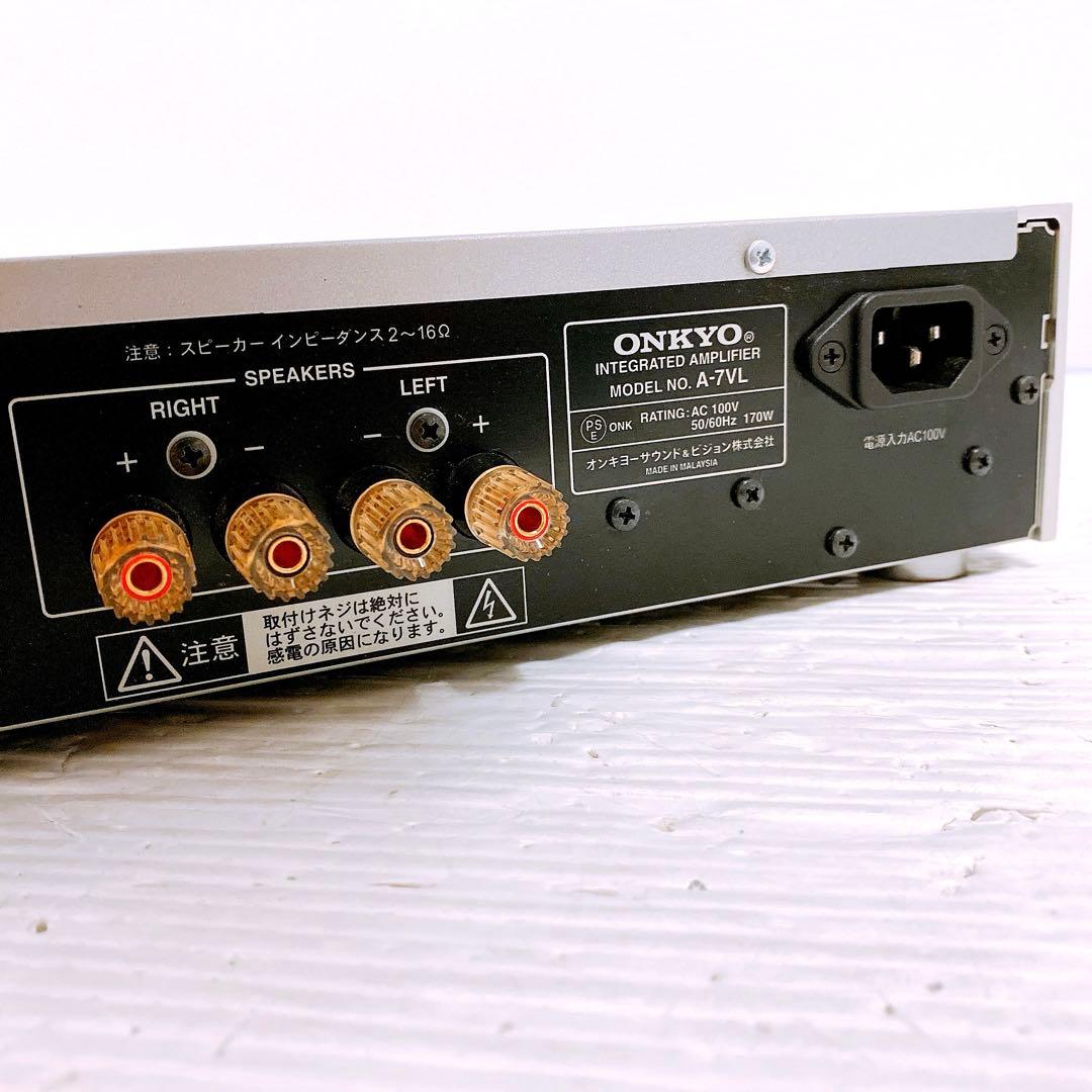 ONKYO A-7VL プリメインアンプ リモコン付