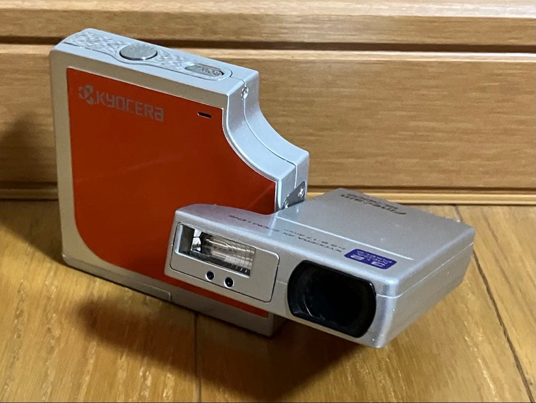 KYOCERA Finecam SL300R オレンジ　コンパクトデジタルカメラ