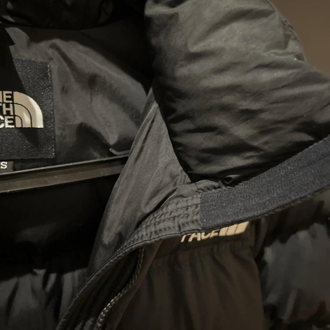 美品　ノースフェイスND92335 ヌプシジャケットブラックＳサイズ