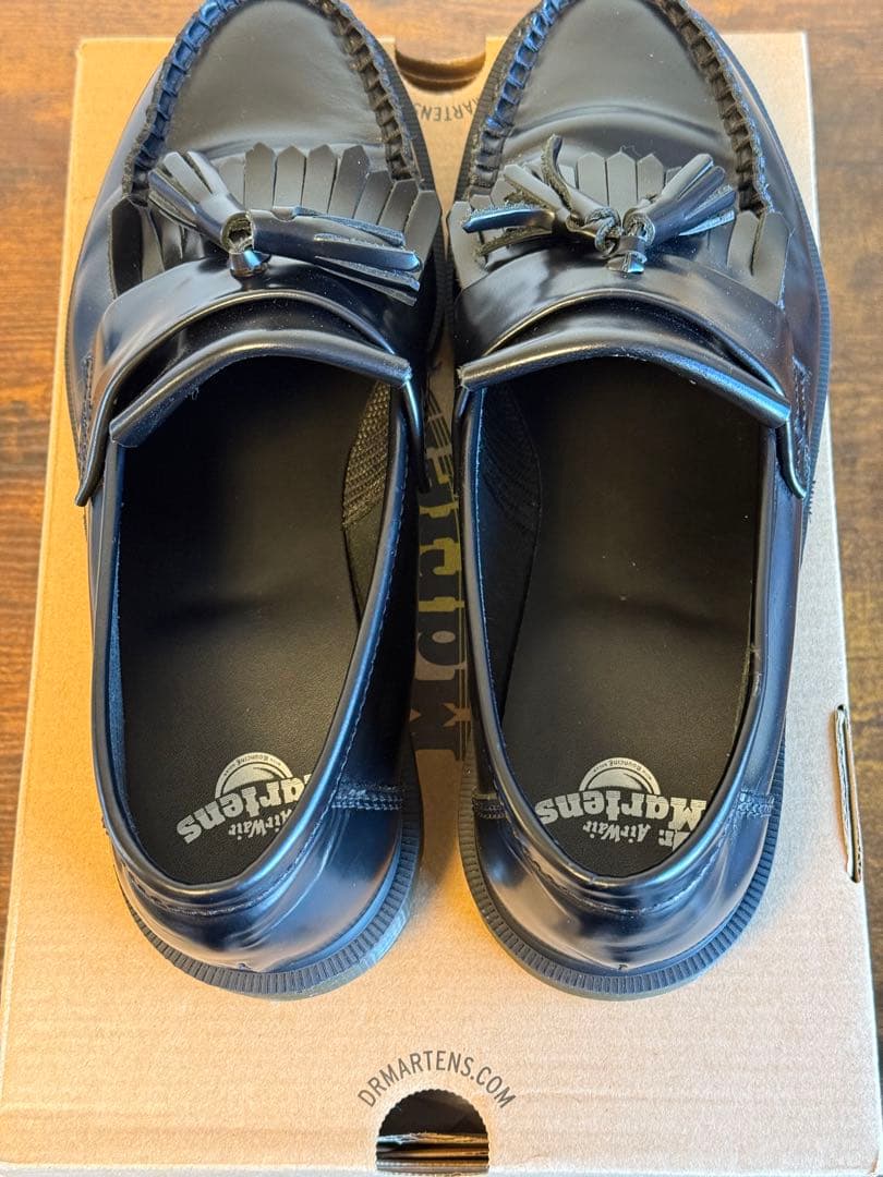 Dr. Martens ADRIAN ブラック ローファー UK9 28cm