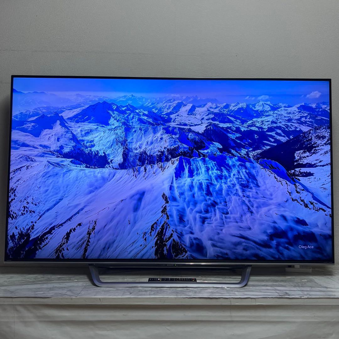 リクエスト価格❣️未使用品シャープ70型4KテレビYouTube.Netflix