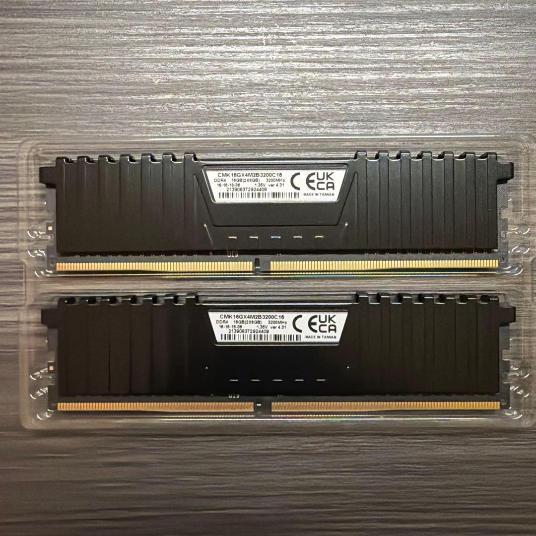 Vengeance LPX 8GB DDR4 3200MHz 2枚セット