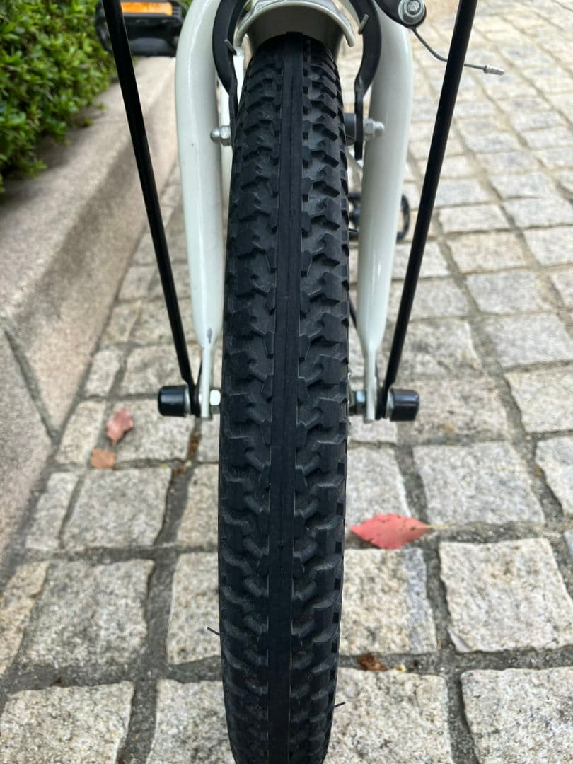 bikke 子供用自転車 ホワイト16インチ補助輪付属