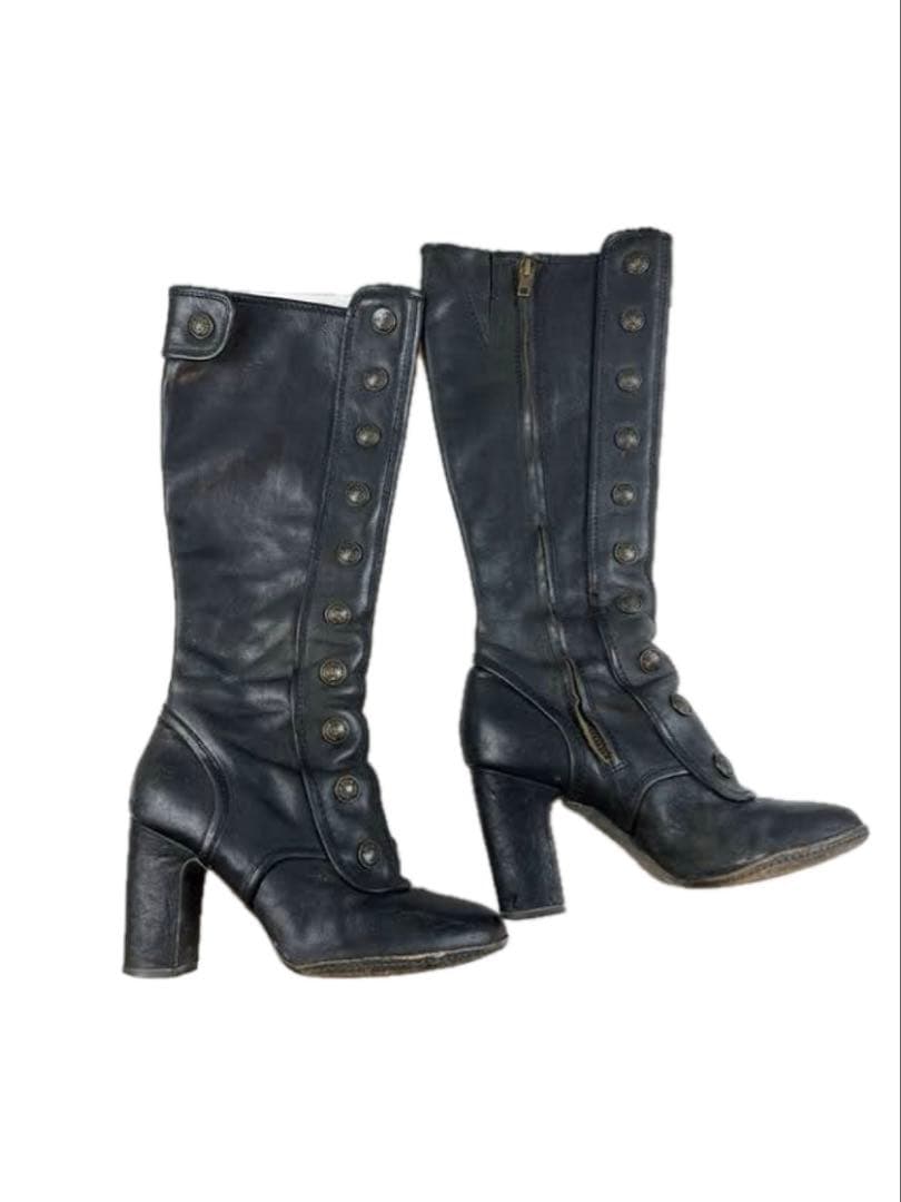 ブーツ vintage archive y2kナポレオンブーツ opium