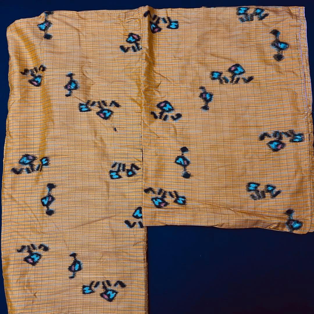 J-1 銘仙着物12枚おまとめ売り　材料正絹