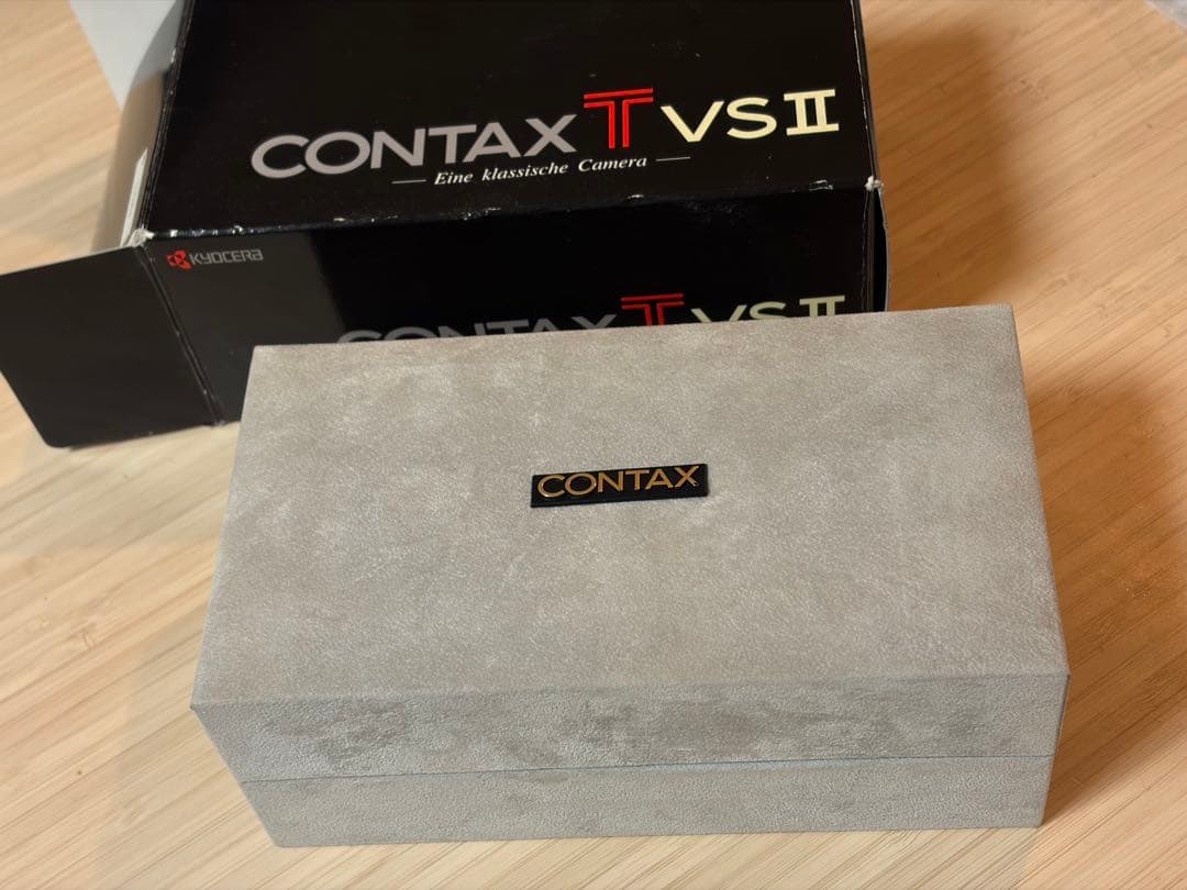 【極美品/元箱説付】CONTAX TVS II ジャンク 部品取り