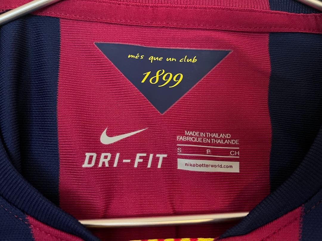 バルセロナ 14-15 ホームユニフォーム ネイマール#11 オーセンティック