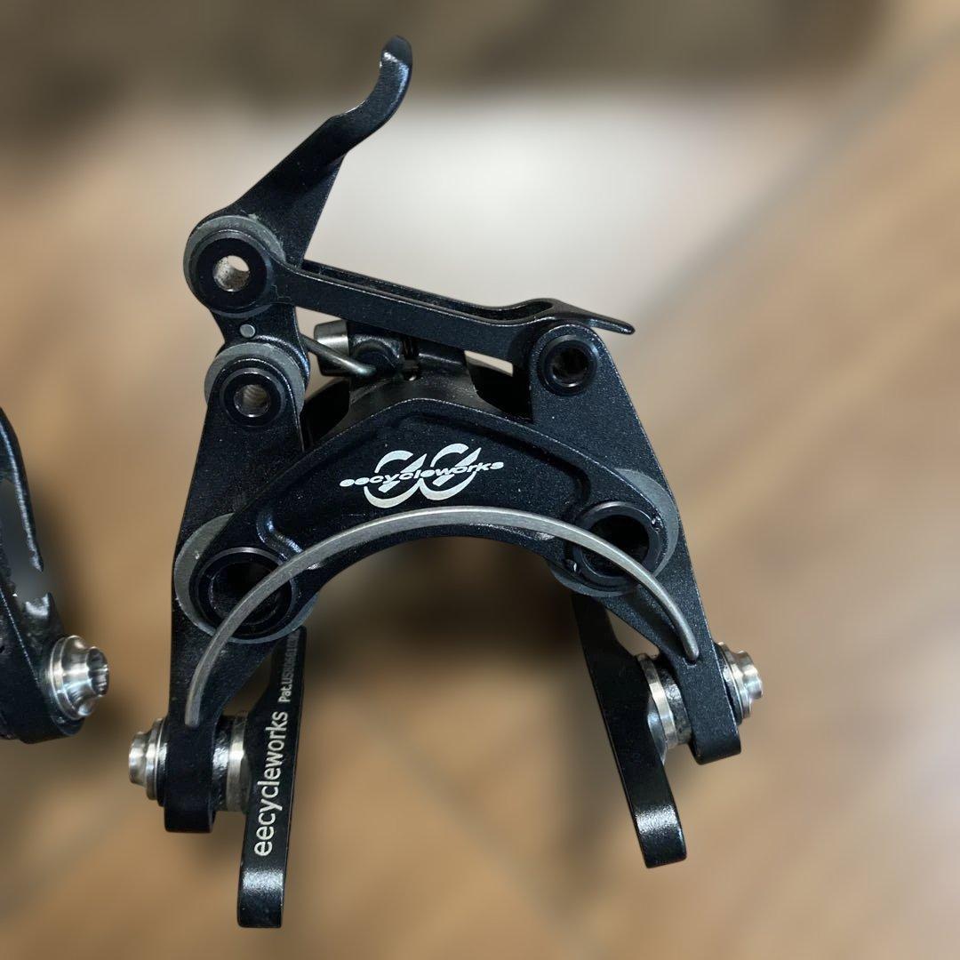 eebrake キャリパーブレーキ 黒 取り付け説明書付き