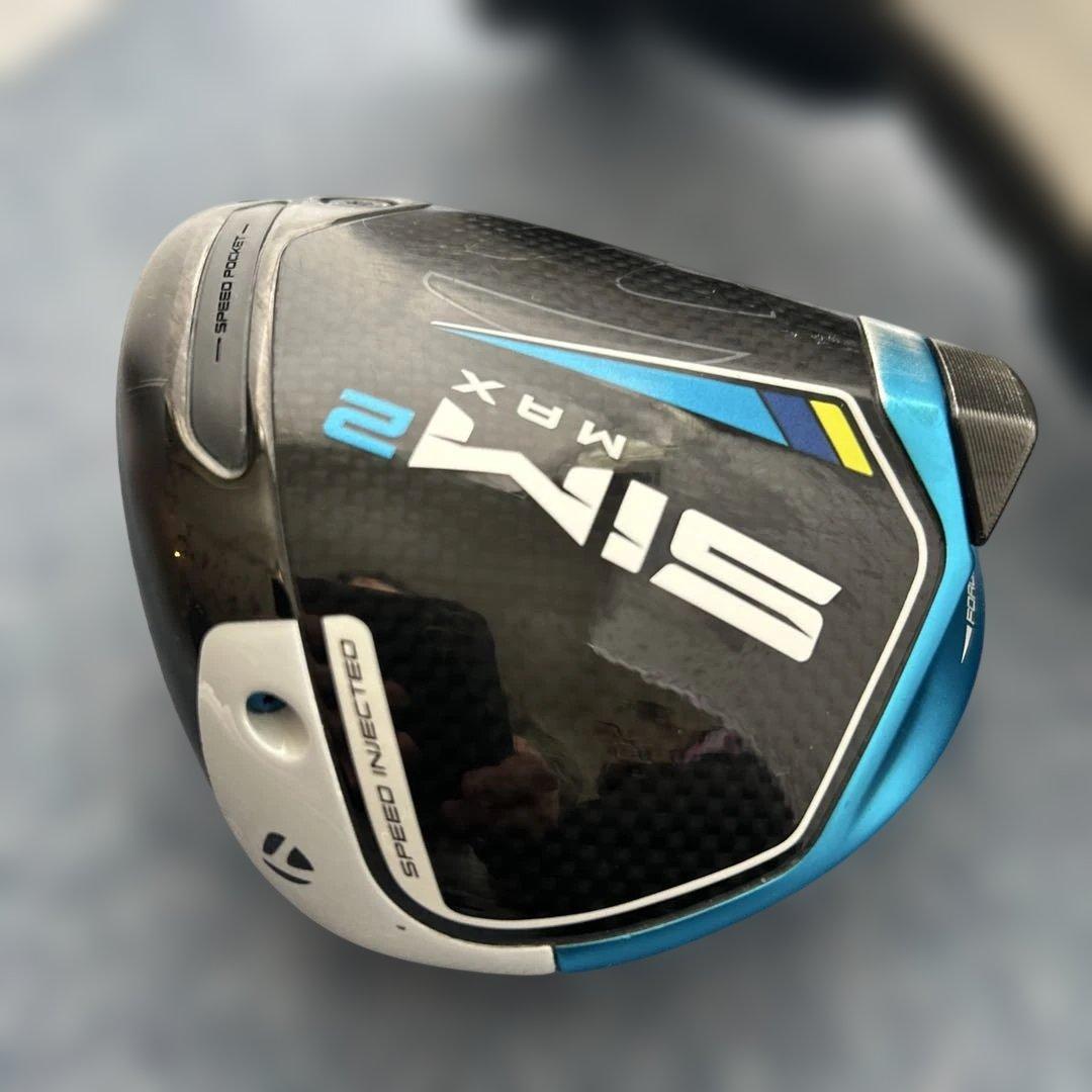 《テーラーメイド》SIM2 MAXドライバーヘッド10.5°＋ヘッドカバー