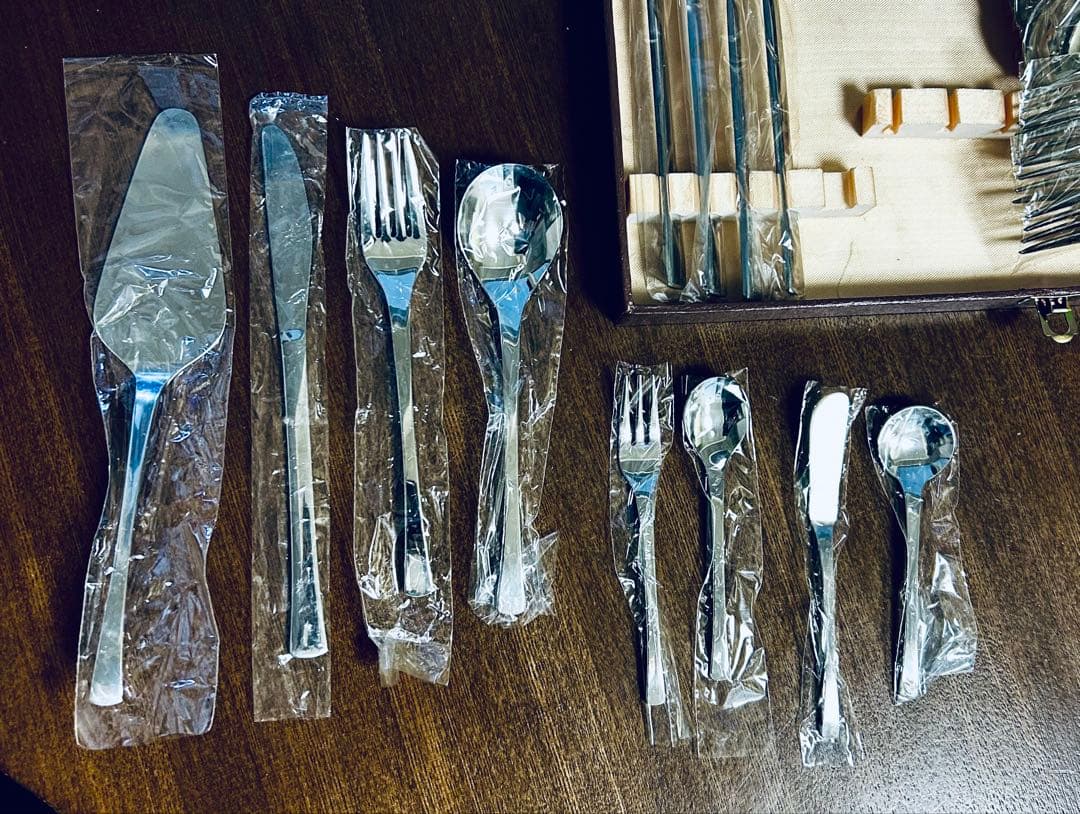 アズマ　Azuma ステンレス　　カットラリーセット　28点