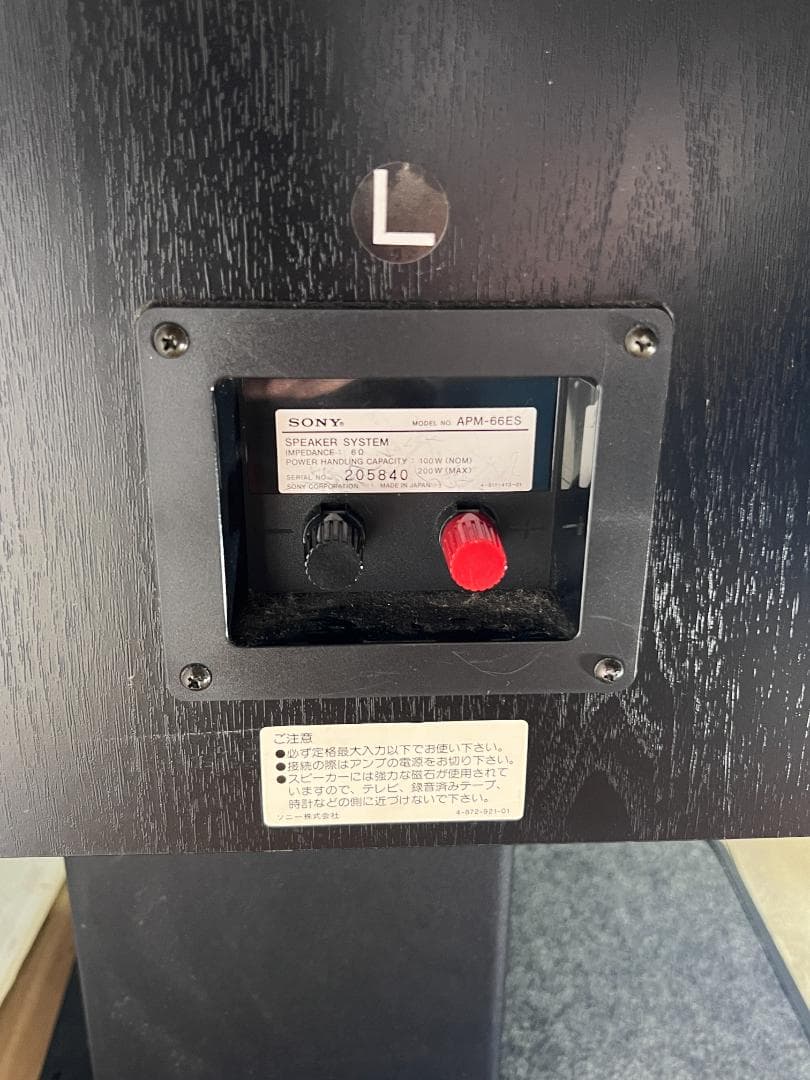 SONY APM-66ES 平面スピーカー アルミハニカム振動板 名機 極上美品