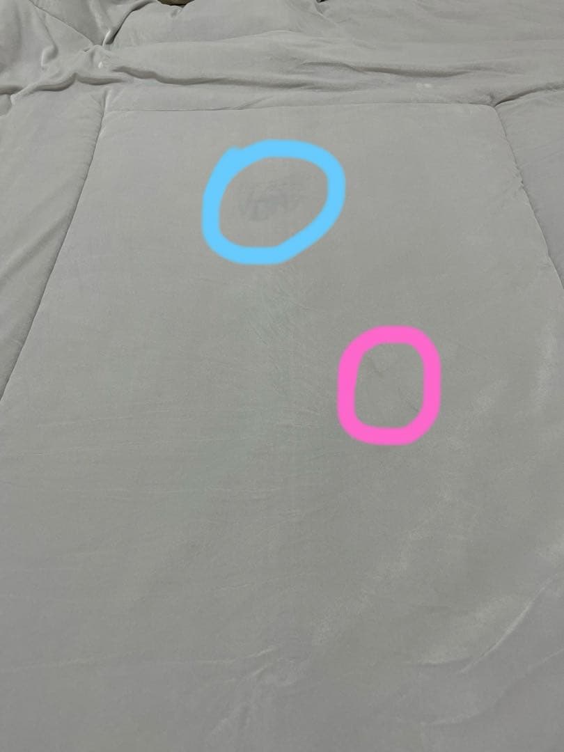 【新品】WARMY アルガンオイル加工 フリル 掛けふとん シングル グレー