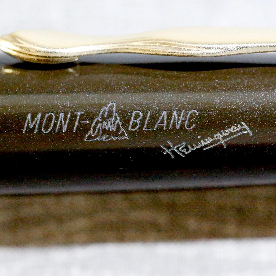 【レア 送料込】モンブラン ボールペン ヘミングウェイ 作家シリーズ １９９２年